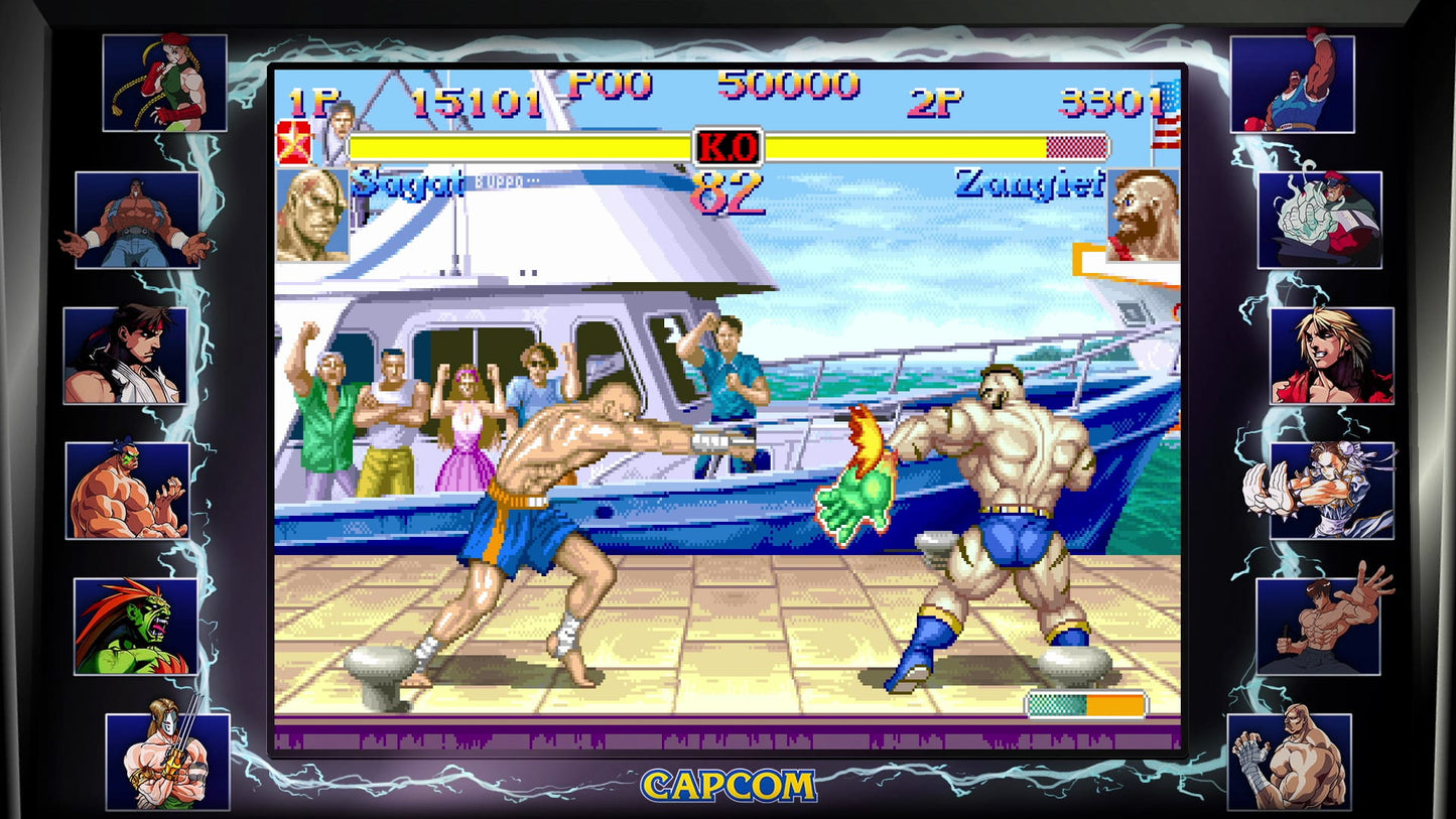 Street Fighter Anniversary Collection -  2006 Capcom - Sony PlayStation 2 PS2