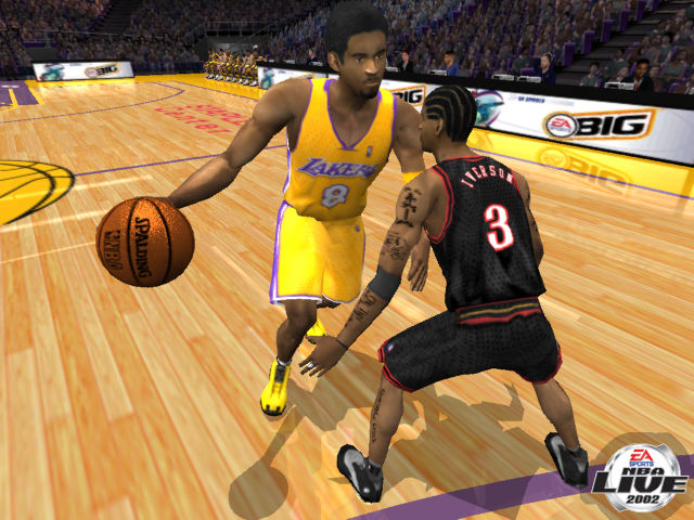 NBA Live 2002 - Electronic Arts - Basketball - Sony PlayStation 2 PS2