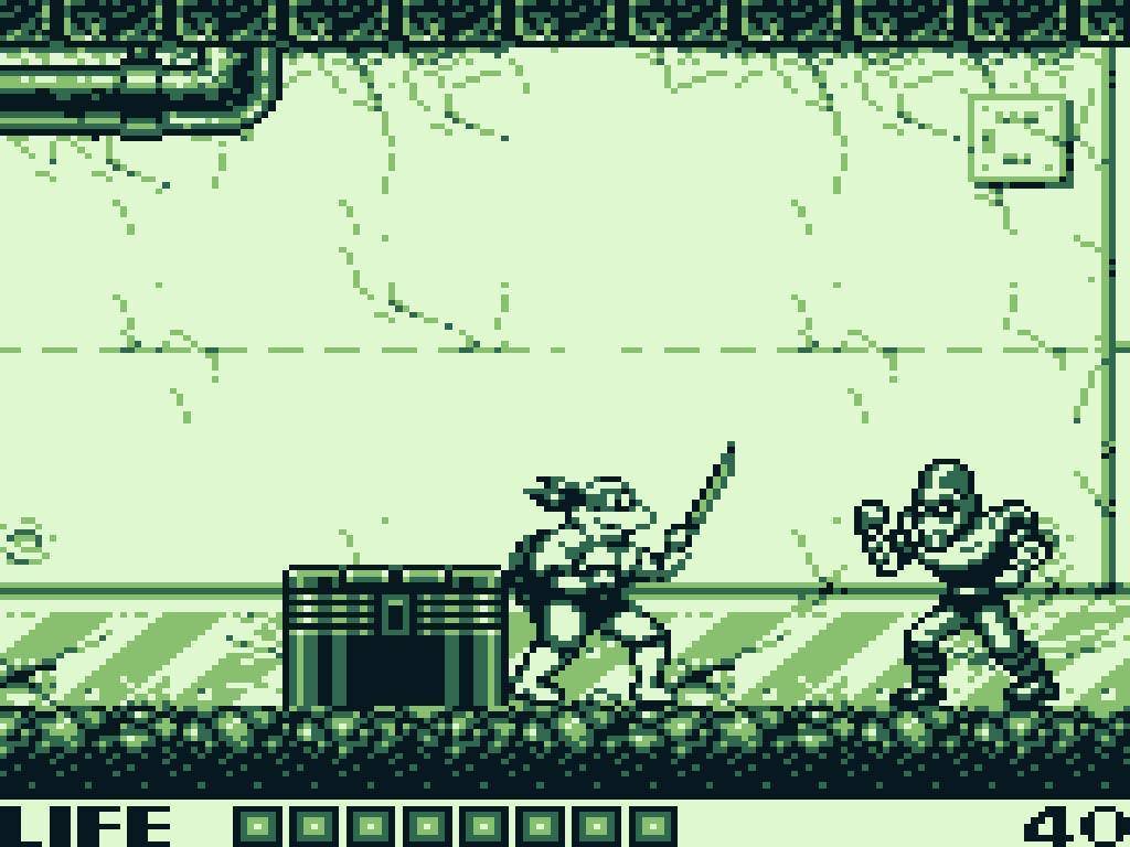 Teenage Mutant Ninja Turtles: Fall of the Foot Clan - Nintendo Game Boy GB