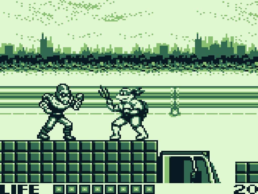 Teenage Mutant Ninja Turtles: Fall of the Foot Clan - Nintendo Game Boy GB