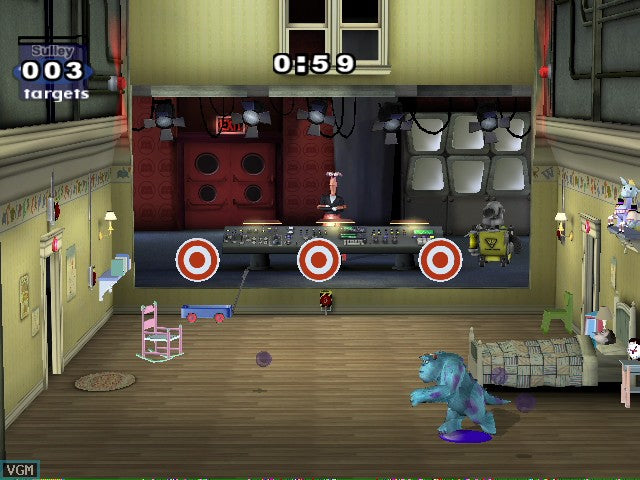Monsters Inc Scream Arena - Nintendo Gamecube
