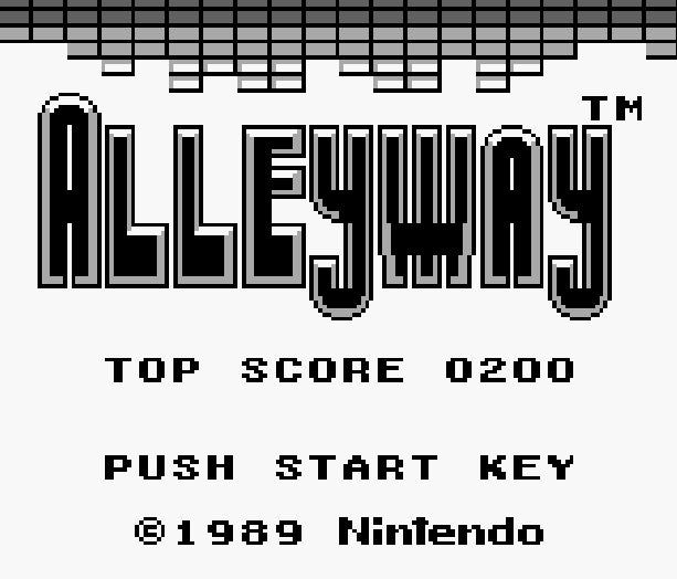 AlleyWay - GameBoy