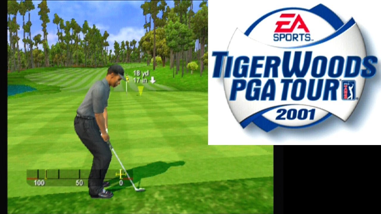 Tiger Woods PGA Tour 2001 - Sony PlayStation 2