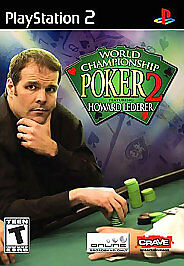 World Championship Poker 2: Featuring Howard Lederer - Sony PlayStation 2 PS2