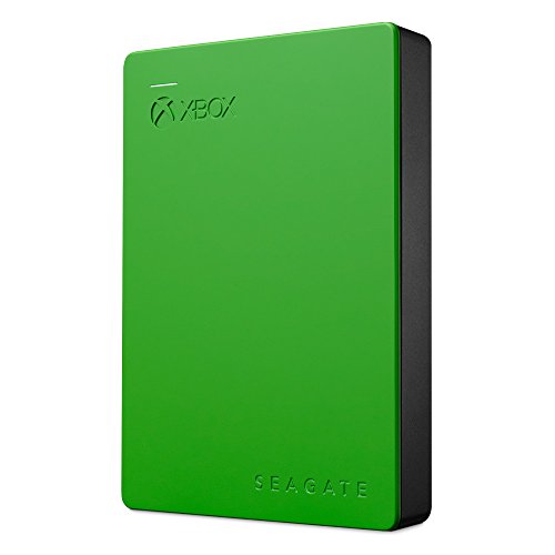 Seagate 4TB External Hard Drive for Xbox One - Green/Black