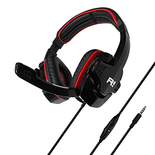 Rage! XP14 Stereo Gaming Headset for, PS4, Xbox One, Switch and PC - Red
