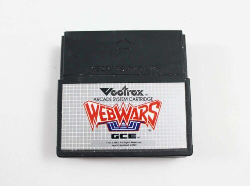 Web Wars - Vectrex [Game Cartridge and Screen Overlay]