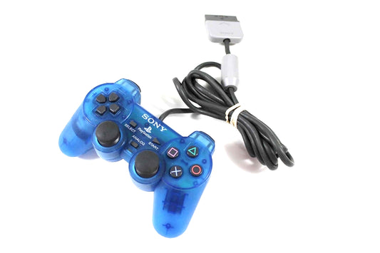 Official Sony PlayStation 1 PS1 DualShock Controller - Blue