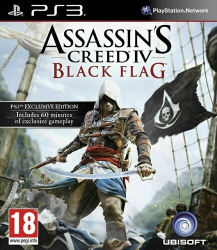 Assassins Creed IV Black Flag - Sony PlayStation 3 (PAL IMPORT)