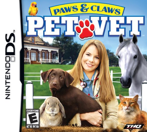 Paws & Claws: Pet Vet - 2007 Simulation - (Everyone) - Nintendo DS