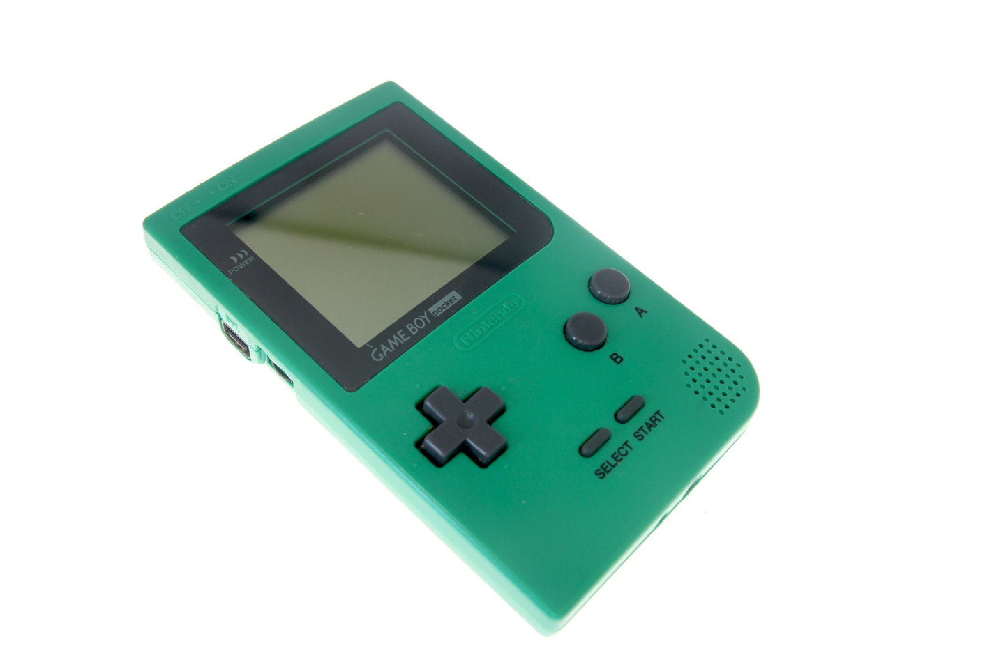 Nintendo Gameboy Pocket Handheld Gaming Console - Green - with Battery Cover