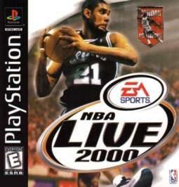 NBA Live 2000 - Sony PlayStation 1