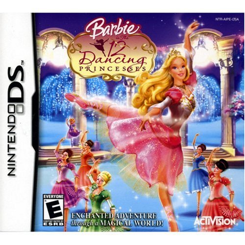 Barbie: 12 Dancing Princesses - 2007 Activision - (Everyone) - Nintendo DS