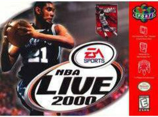 NBA Live 2000 - Nintendo 64