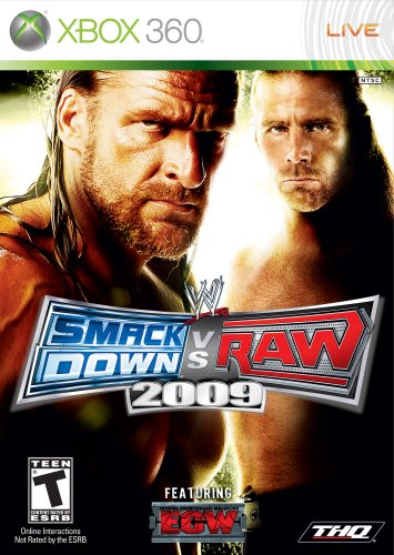WWE SmackDown vs Raw 2009 - Microsoft Xbox 360