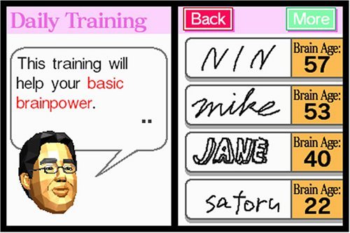 Brain Age: Train Your Brain in Minutes a Day! - Nintendo DS