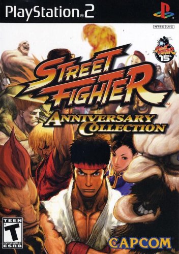 Street Fighter Anniversary Collection -  2006 Capcom - Sony PlayStation 2 PS2