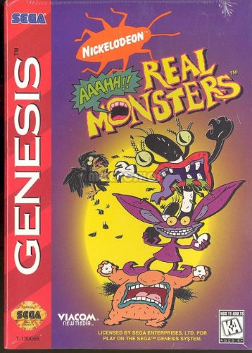 Aaahh!! Real Monsters - Sega Genesis