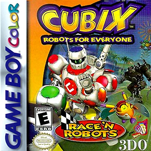 Cubix Robots for Everyone: Race 'n Robots - Nintendo Game Boy Color