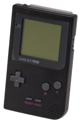 Nintendo Game Boy Pocket System - Black - Includes Battery Cover