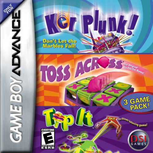 Kerplunk / Toss Across / Tip It - Nintendo GameBoy Advance