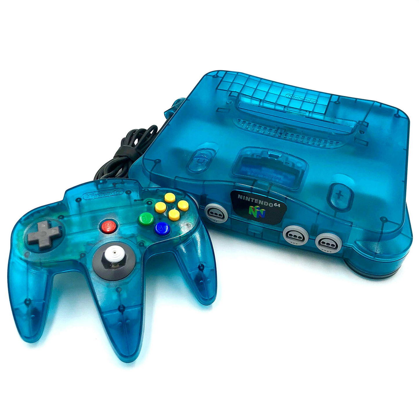 Nintendo 64 Translucent Blue