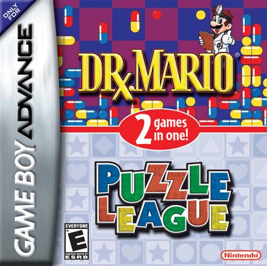 Dr Mario and Puzzle League - Nintendo Game Boy Advance GBA