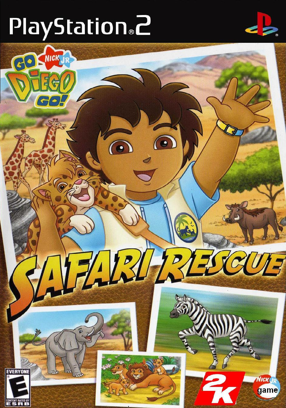 Go Diego Go!: Safari Rescue - Sony PlayStation 2 PS2