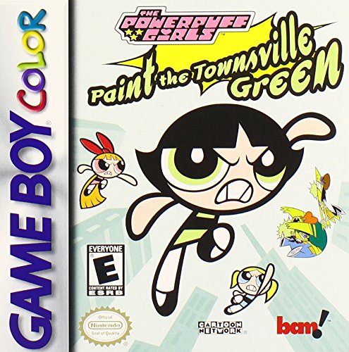 Powerpuff Girls: Paint the Townsville Green - Nintendo Game Boy Color