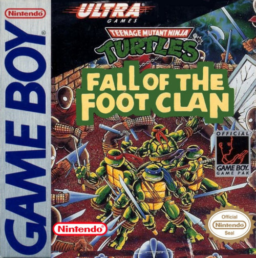 Teenage Mutant Ninja Turtles: Fall of the Foot Clan - Nintendo Game Boy GB