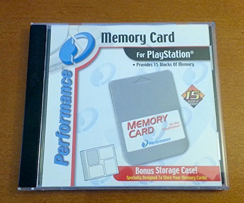 Memory Card With Case For PlayStation (Cover May Vary)