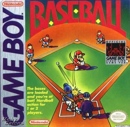 Baseball - 1989 Sports Game - (Everyone) - Nintendo Game Boy