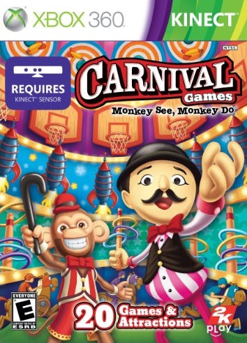 Carnival Games: Monkey See, Monkey Do! - Microsoft Xbox 360