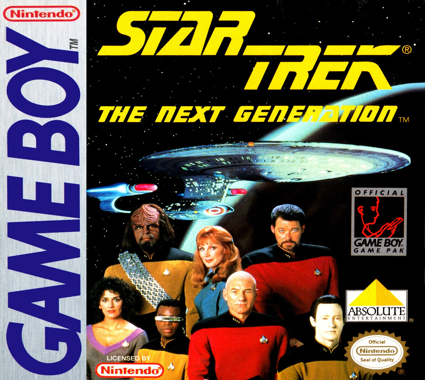 Star Trek Next Generation - Nintendo Game Boy